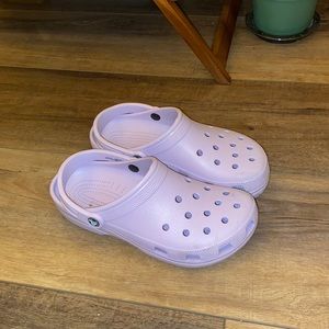 Lavender Crocs